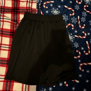 Men's Black Athletic Shorts